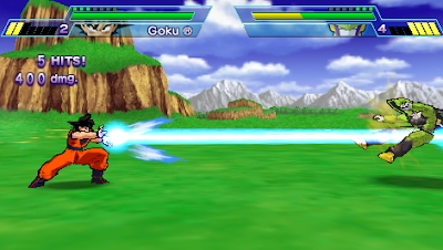 Dragon Ball Z Shin Budokai PPSSP ISO Android