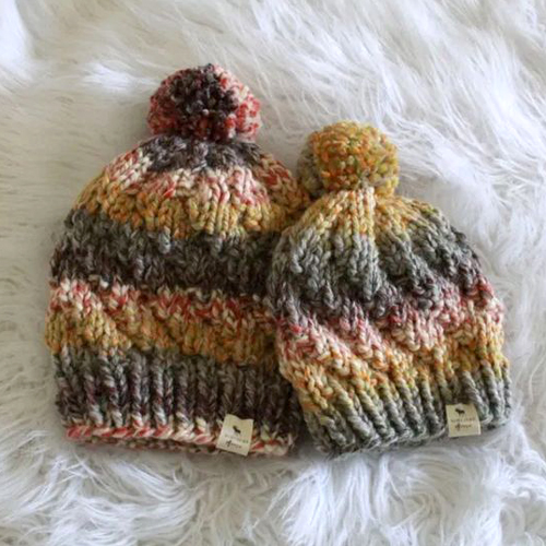 The Spiral Beanie - Free Knitting Pattern 