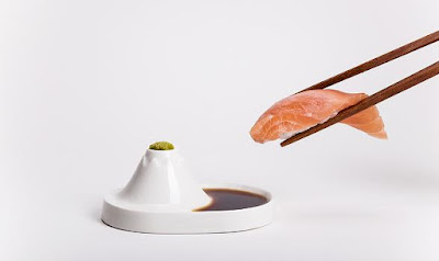 Mt. Fuji Sauce Dish