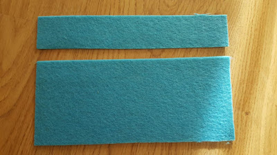 10-minutes DIY felt zipper pouch tutorial