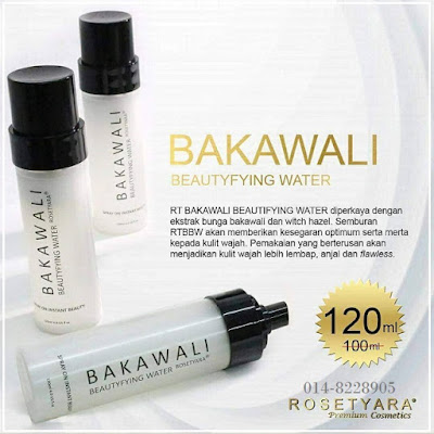 Rosetyara Bakawali Beautyfying Water