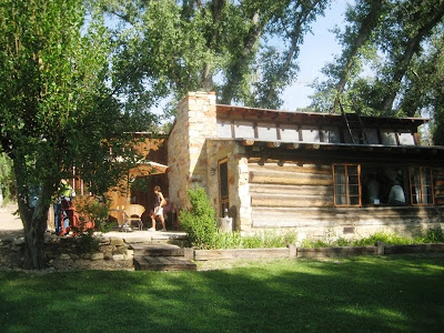 The historic studio on the grounds of the Maynard Dixon Home and property in Utah