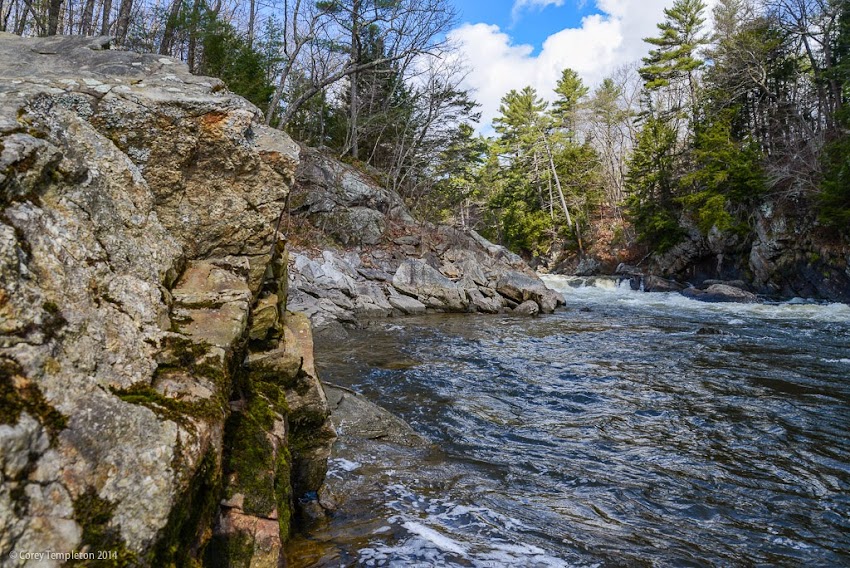 Portland, Maine Presumpscot Falls in Falmouth Photo by Corey Templeton May 2014