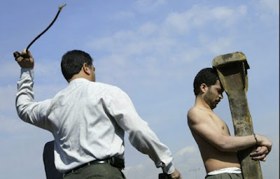 Public flogging in Iran