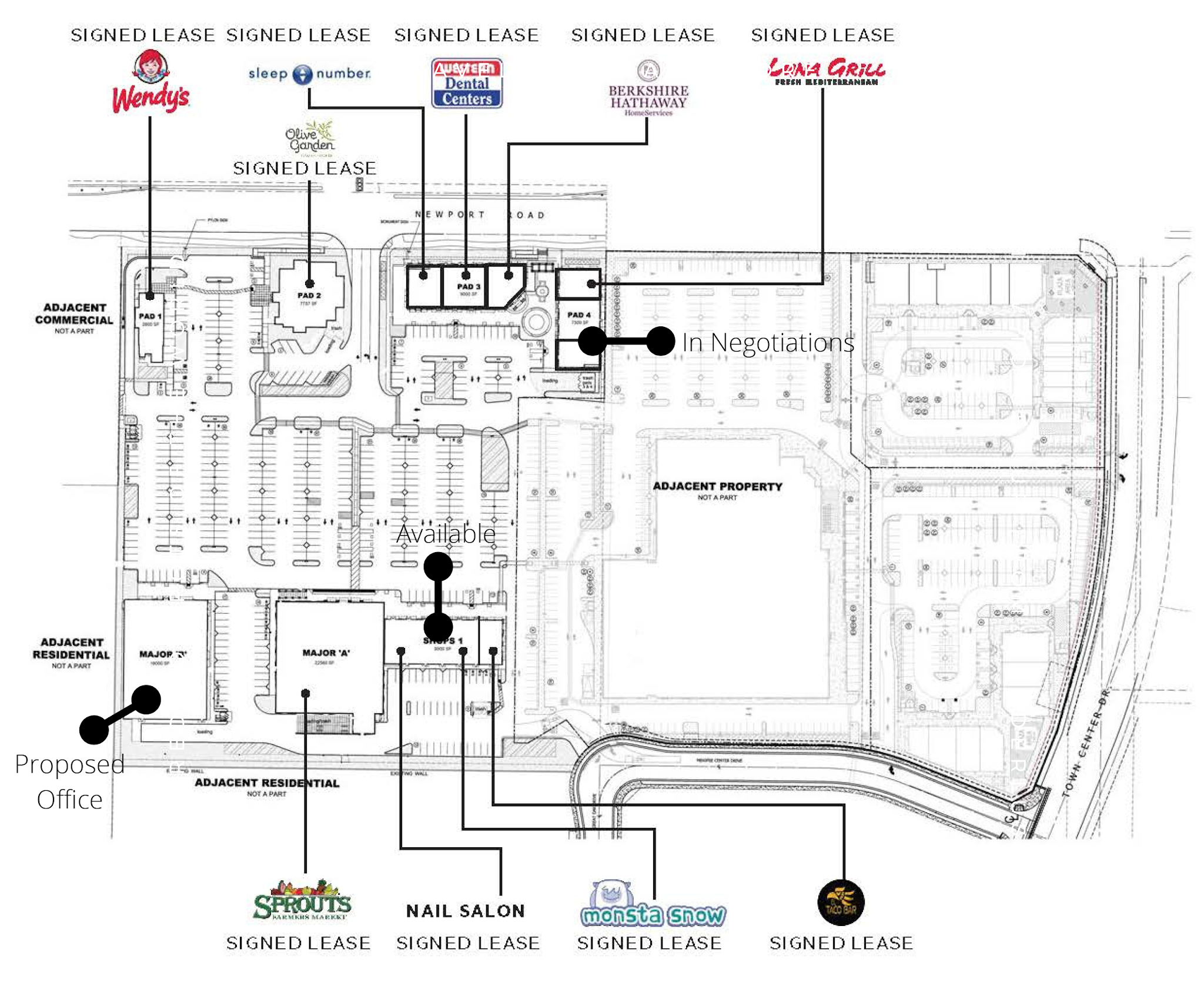 City Releases Updated Map Of Future Center Pointe Tenants Menifee 24 7
