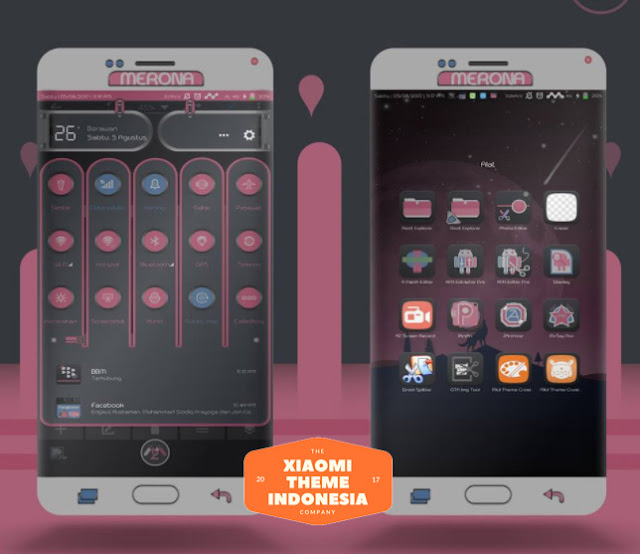 Merona MIUI V2 Theme download For Xiaomi Update New