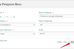 Cara Entry Instruksi Kelas Dan Instruksi Mata Pelajaran Padamu Negeri 2015
