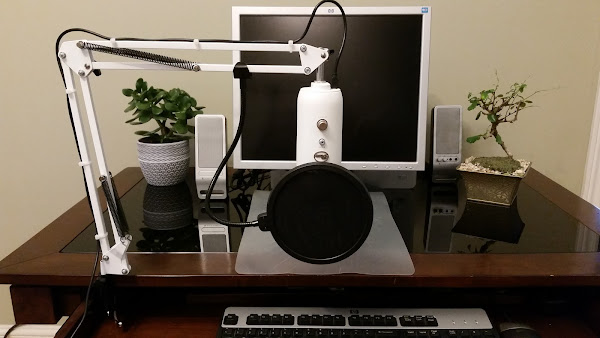 Blue Yeti Professional Recording Microphone Stand - UnBoxing ; Review
