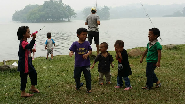  Taman Wetland Putrajaya, memancing, fishing at Putrajaya