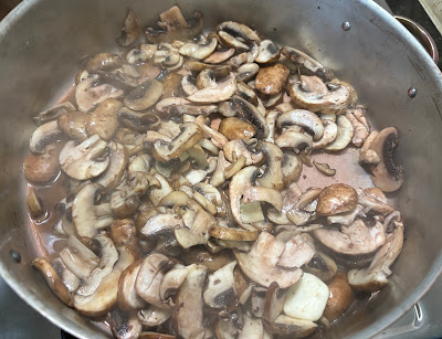 Sauté the Mushrooms in some butter