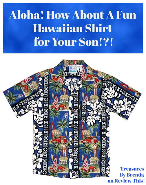 Any boy who loves Hawaii will love owning his very own Hawaiian shirt!