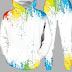 LW Men Splash-ink Kangaroo Pocket Sweatsuit Set