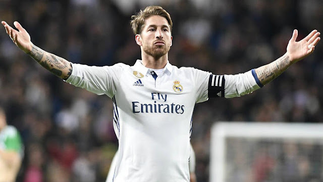 SERGIO RAMOS AKAN ABSEN DALAM BEBERAPA PERTANDINGAN KEDEPAN