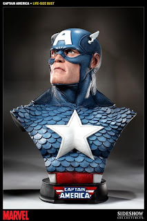 Captain America Life-Size Bust