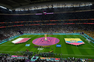 صورة مبارات الافتتاح بين قطر والاكوادور كاس العالم 2022