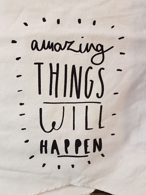 word banner - amazing things will happen 