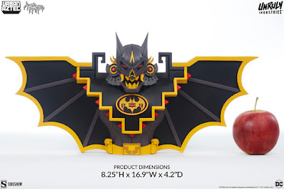 Batman Urban Aztec Vinyl Bust by Jesse Hernandez x Unruly Industries