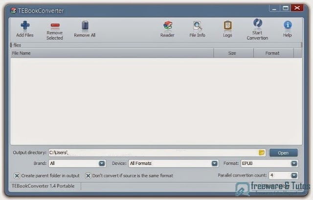 TEBookConverter : un logiciel basé sur Calibre pour convertir facilement et rapidement vos ebooks