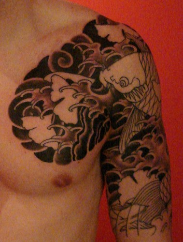 Japanese Tattoo in Arm