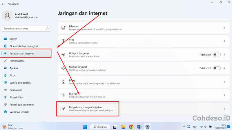 Menampilkan Password Wifi di Windows 11 Lewat Settings