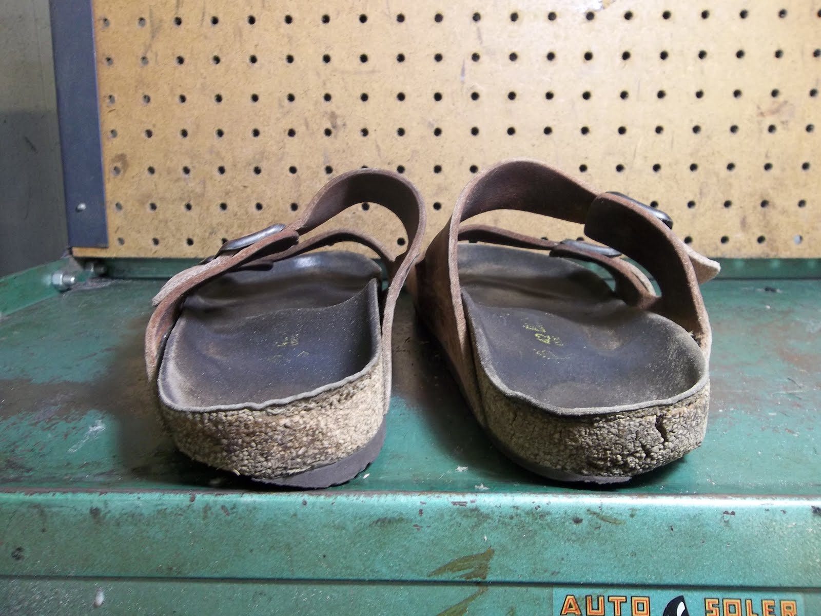 Birkenstock Rebuild Before and After