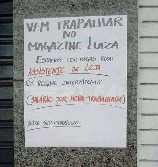 Magazine Luiza usa reforma trabalhista de Temer para superexplorar funcionários - curta e compartilhe nosso Blog