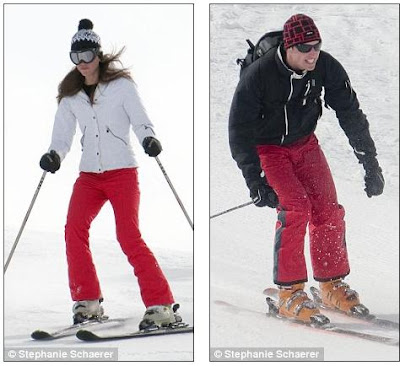 william kate skiing. william kate skiing. william