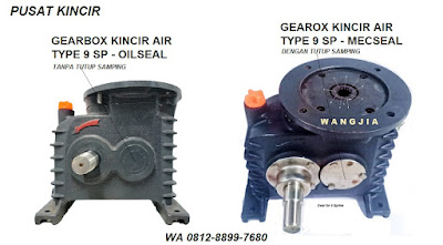Perbedaan gearbox Mecseal dan Oilseal pada Kincir air tambak
