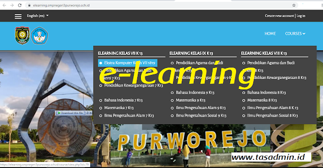 elearning SMP N 3 Purworejo