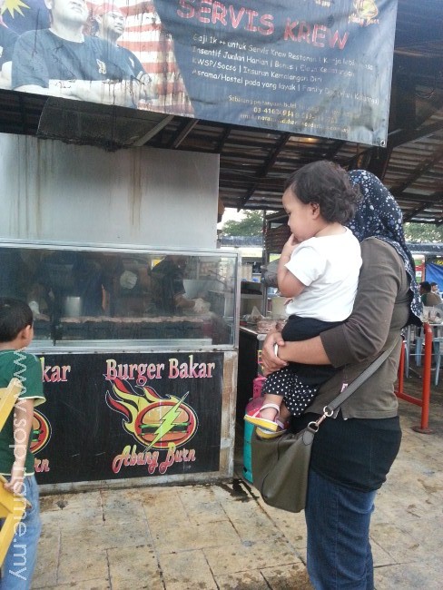 Burger Bakar Abang Burn Ampang