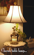 I absolutely Adore this ChiPPy ViNtaGe Cherub Lamp!*!*!