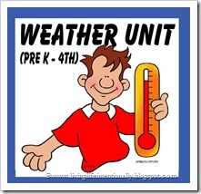weather worksheets for kids