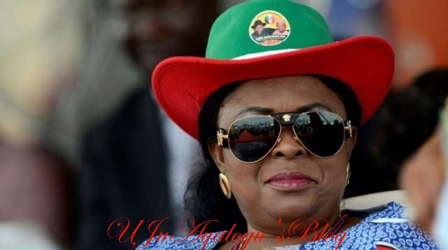 Frozen accounts: Patience Jonathan asks court to jail bank chiefs