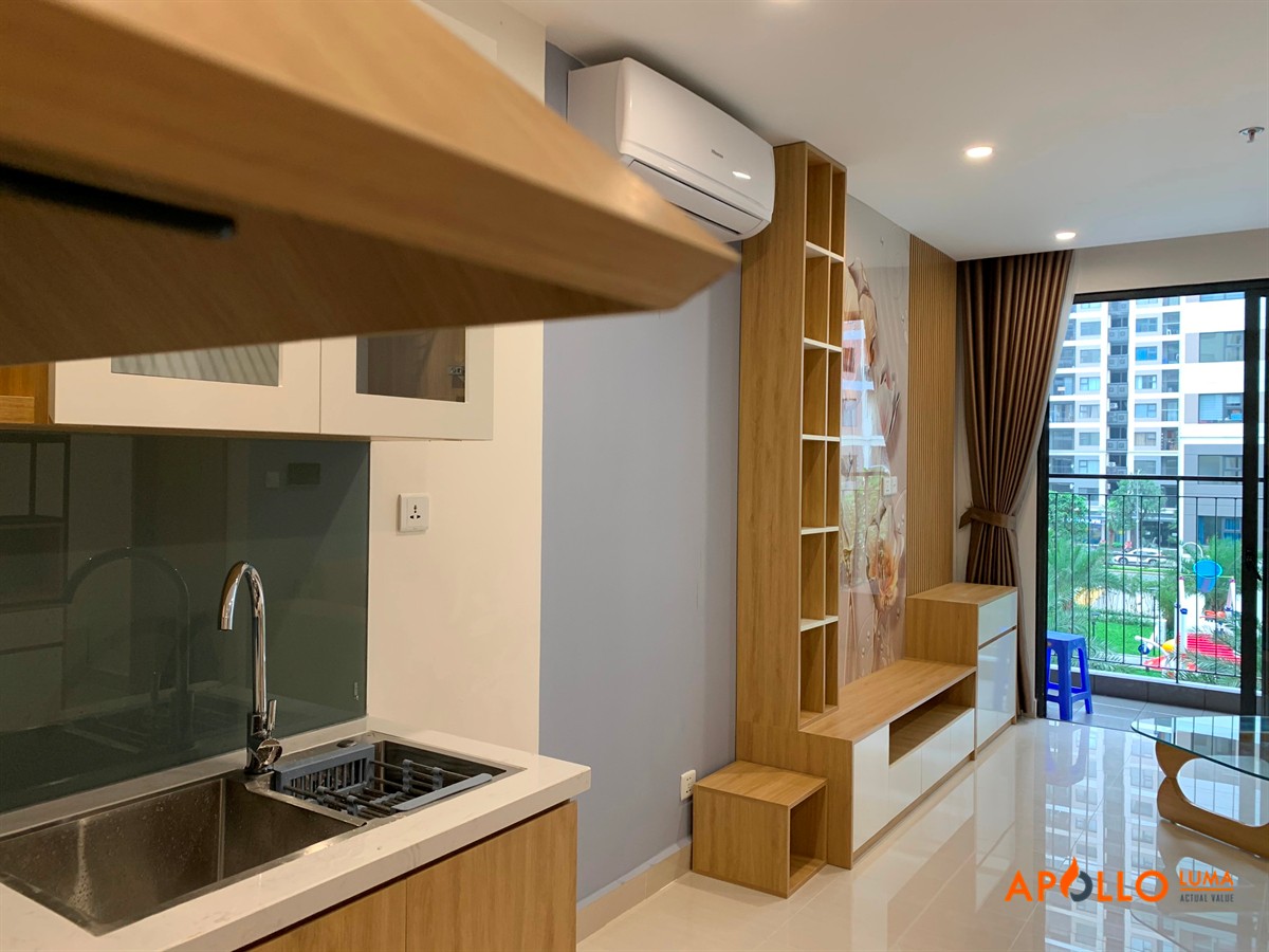 Bàn giao nội thất căn hộ 43m2 (1PN+1) tòa S1.03 Vinhomes Ocean Park