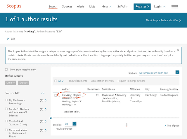 How to use Scopus to calculate your h-index