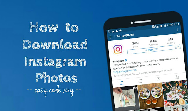 How to download Instagram files