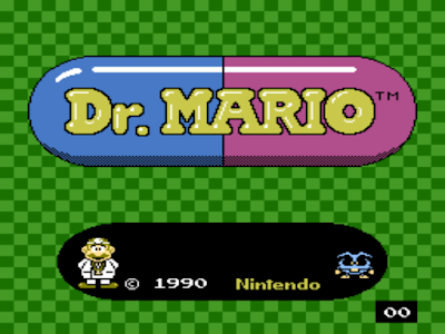 街機：瑪莉歐醫生(Dr. Mario)+作弊金手指，類似俄羅斯方塊益智遊戲！