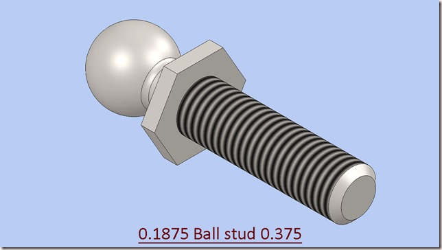 0.1875 Ball stud .375