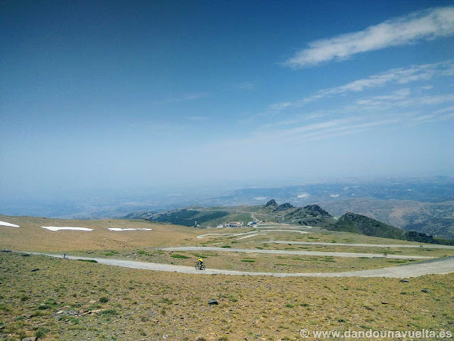 Carretera hacia El Veleta, la más alta de Europa