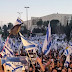 Decenas de miles se manifestaron en Jerusalén a favor de la reforma judicial