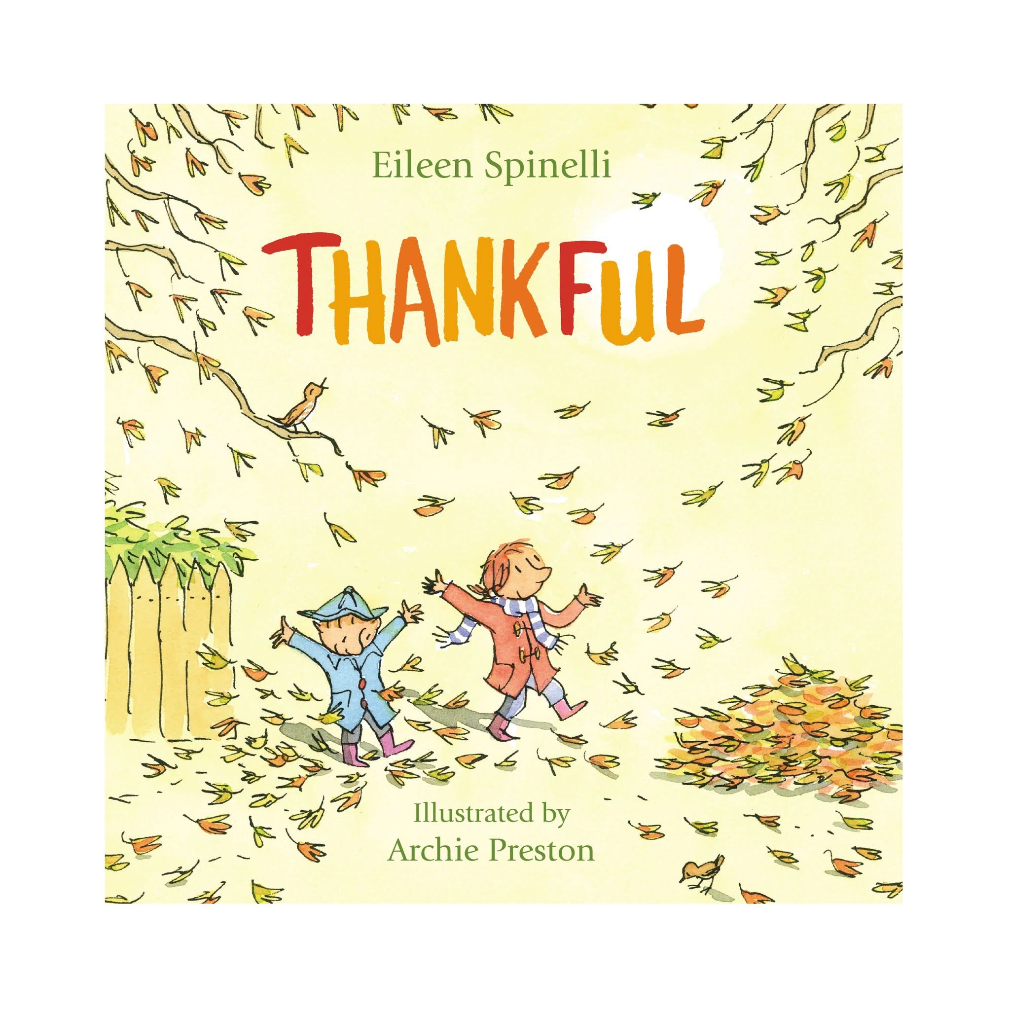 Kids Thanksgiving Book: Thankful