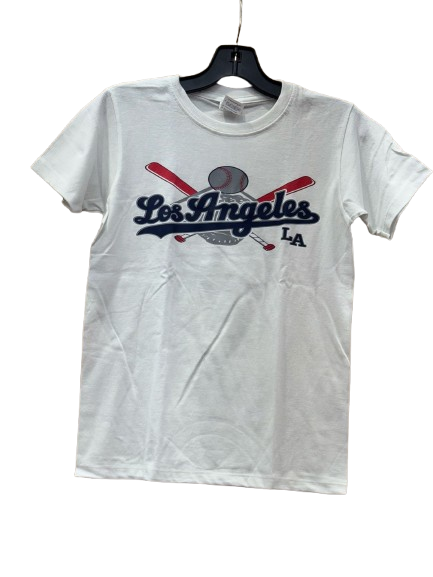 $5.99 KIDS T-Shirt LA Los Angeles California, USA color white 4 T-Shirt $12.99 SPECIAL SALE