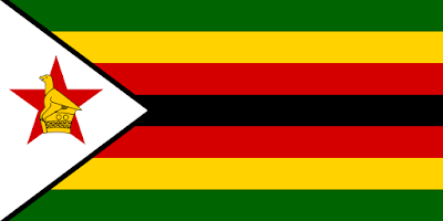 Logo Gambar Bendera Negara Zimbabwe PNG JPG ukuran 400 px