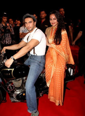 Ranveer And Sonakshi At Launch Of Movie Lootera