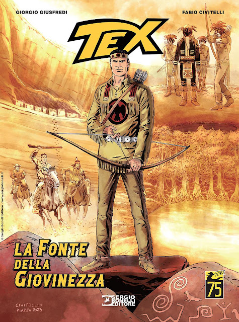 Tex Romanzi a fumetti n. 17: la fonte della giovinezza, di Giusfredi, Civitelli e Piazza recensione