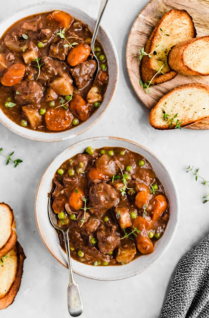 Slow Cooker Beef Stew - Biblically Clean Recipes for the Slow Cooker | Land of Honey