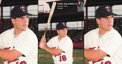 Chris Delawelle 1990 Kenosha Twins card