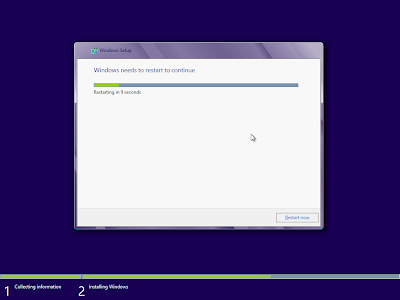 restart windows 8