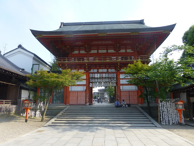 temple Yasaka-Jinja à Kyoto au Japon