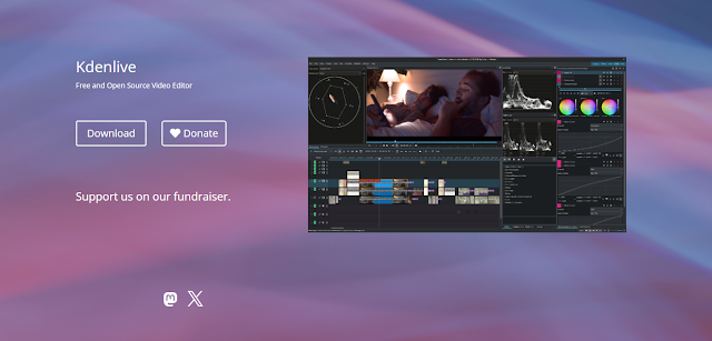 Kdenlive Video Editor video editor for pc